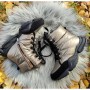 Зимові черевики дутики жіночі, підліткові  1552-F660-3