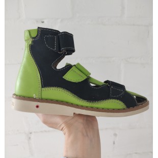 Ортопедические сандалии для мальчиков и девочек Арт.: 0219 blue-green