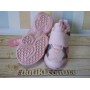 Кроссовки - зефирки  для девочек, Bi&Ki  B005-09C pink