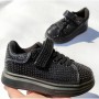 Кросівки для дівчаток, 78001B black
