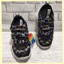 Чорні кросівки з голограмою для дівчаток Арт: LA022-175