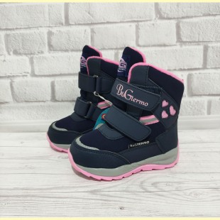 Зимние термо ботинки для девочек мембрана+ термо стелька Арт: ZTE21-0120